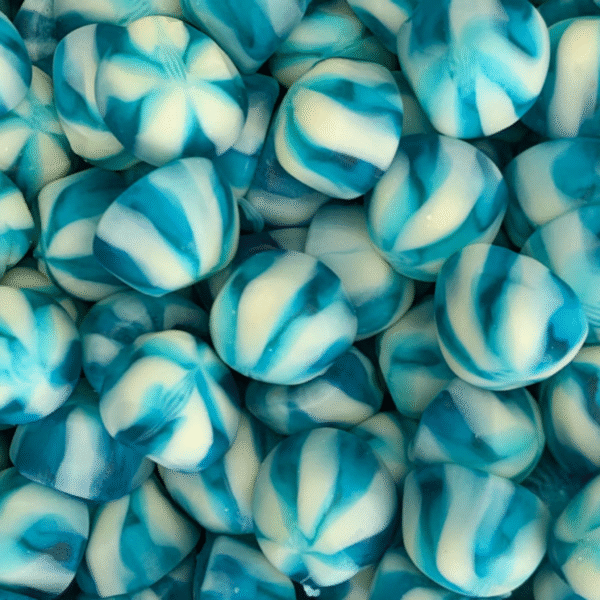 96. Blue Raspberry Twist Kisses