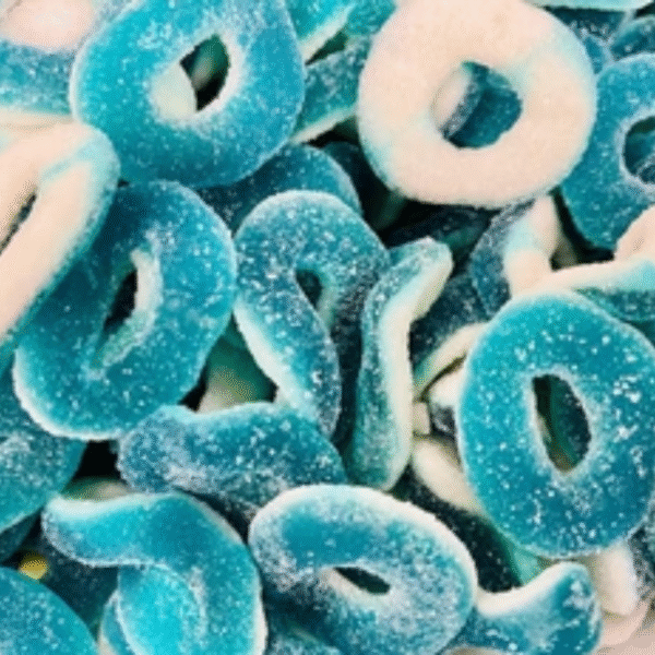 58. Blue Raspberry Rings
