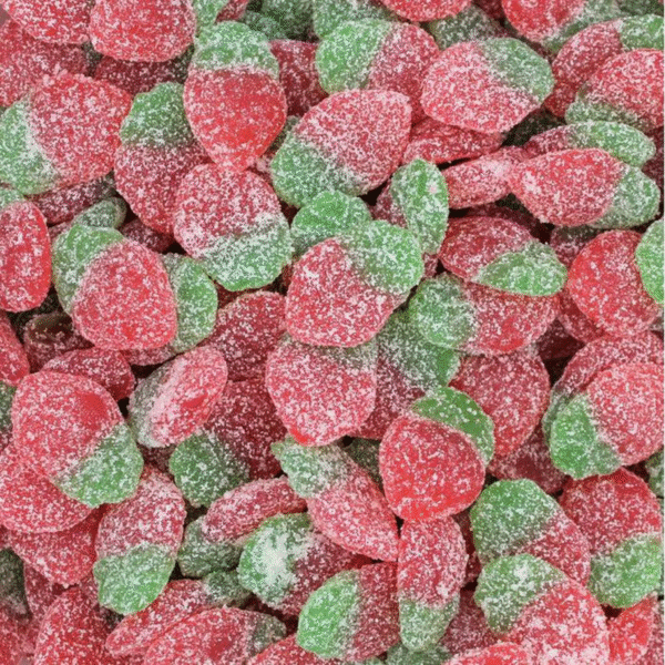 36. Fizzy Strawberries