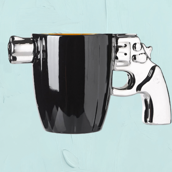 Silver Gun Candy Cup