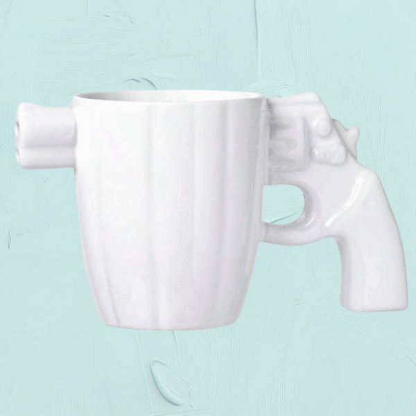 White Gun Candy Cup