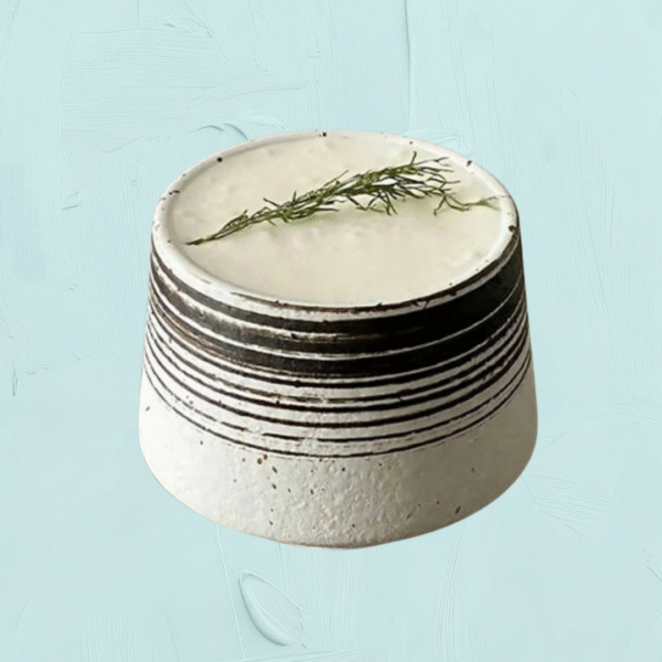 Black Stripes Candy Cup