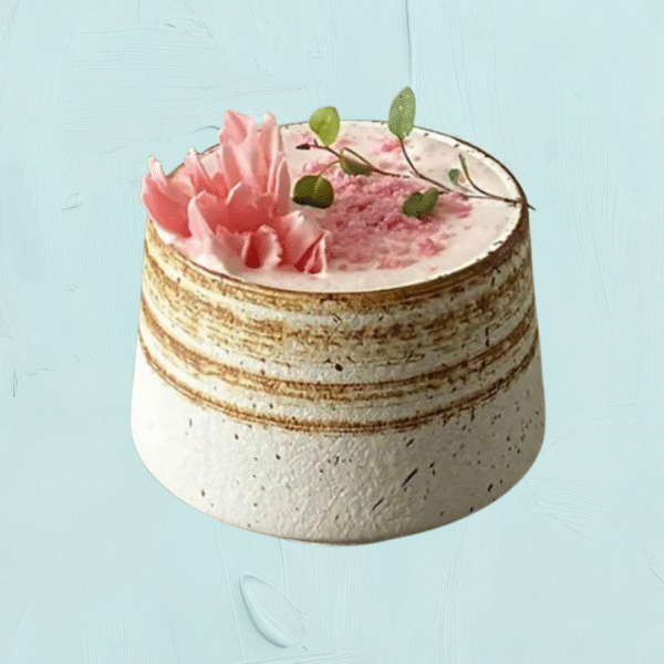 Brown Stripes Candy Cup