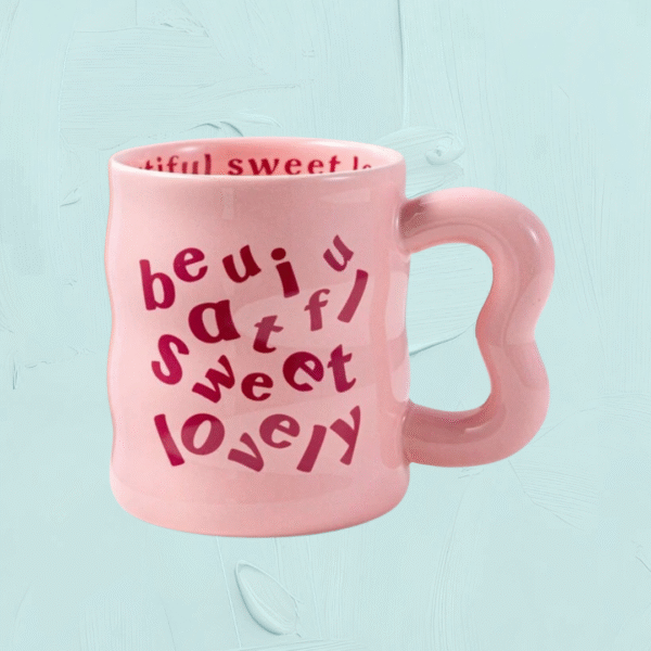 Curvy Pink Cup