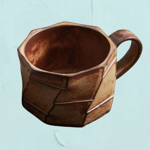 Brown Vintage Candy Cup