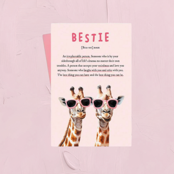 Bestie & Giraffes Gift Card